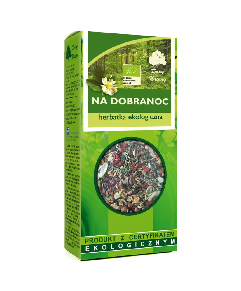 Dary Natury | Herbatka NA DOBRANOC Eko 50g