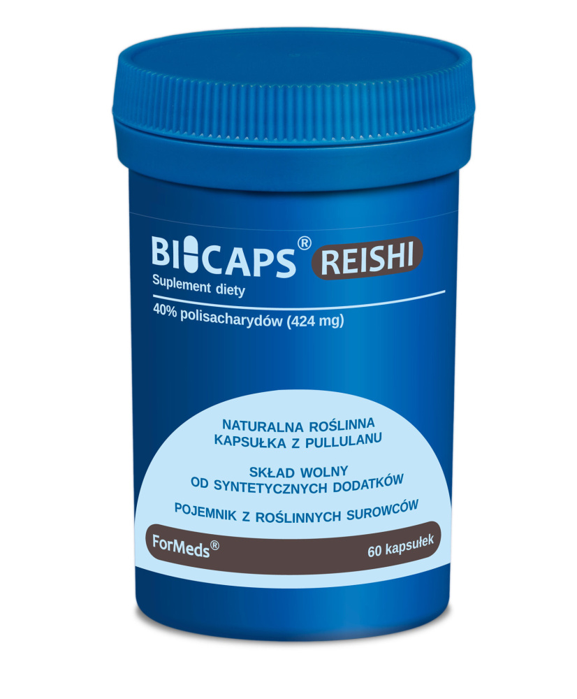 ForMeds | BICAPS® REISHI 40% polisacharydów 60 kaps.