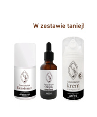 W ZESTAWIE TANIEJ! | Dla mężczyzn Krem+Dezodorant+Olejek