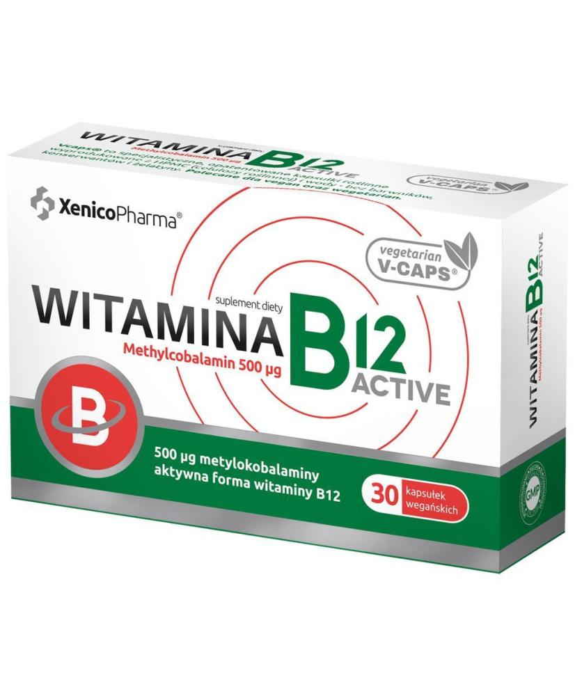 Xenico Pharma | Witamina B12 Active 30 kaps.