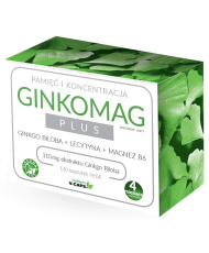 Xenico Pharma | Ginkomag Plus - 120 kaps.