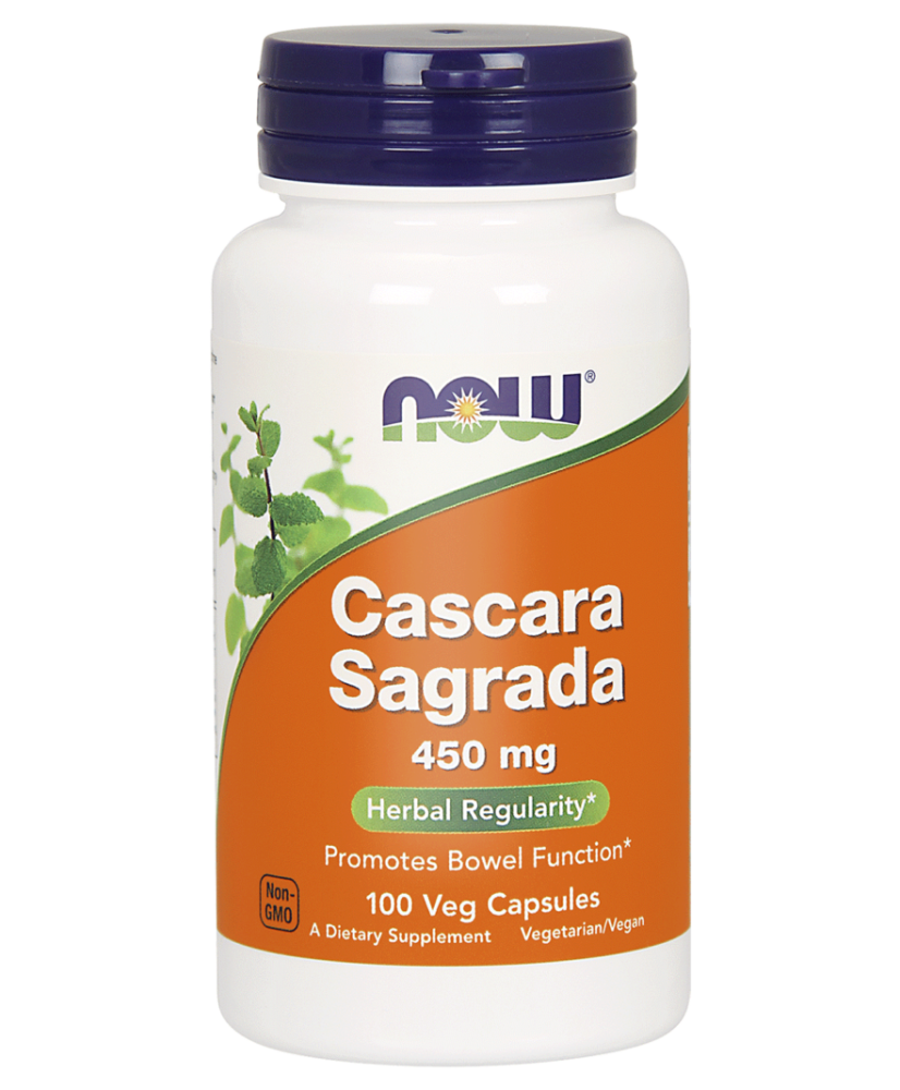 NOW Foods | CASCARA SAGRADA 100kaps. 450mg