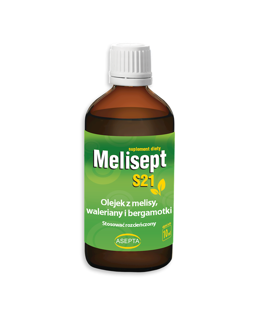 Asepta | MELISEPT S21 olejek z melisy, waleriany i bergamotki 10ml