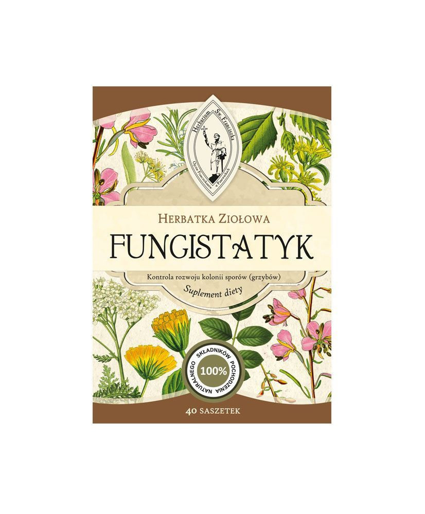 Franciszkańska Herbatka ziołowa FUNGISTATYK FIX 40x3g