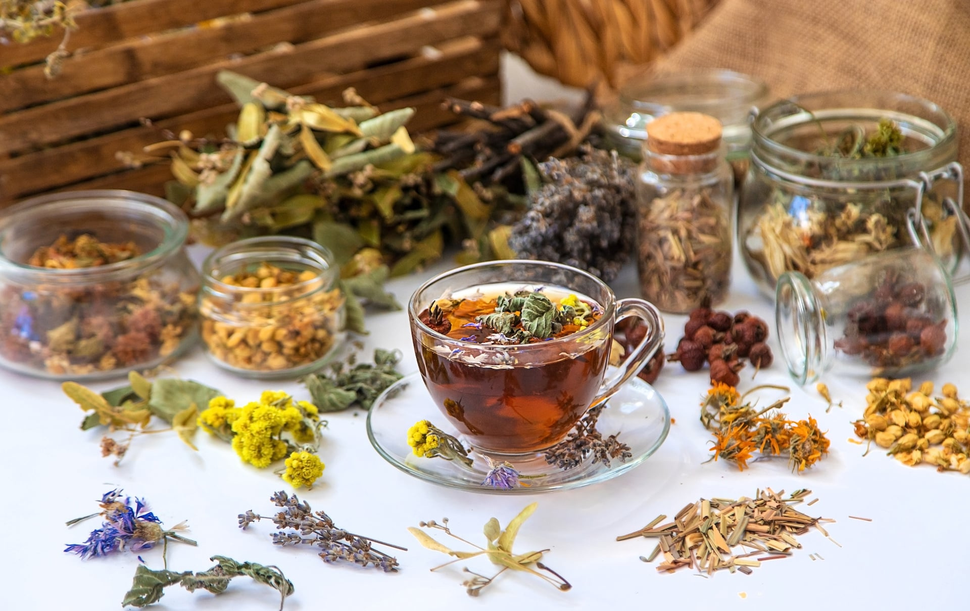 Herbaty ziołowe: Właściwości, rodzaje i korzyści zdrowotne